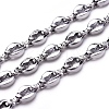 Tarnish Resistant 304 Stainless Steel Coffee Bean Chain CHS-G011-17P-2
