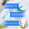 50M 16 Inner Cores Polyester & Spandex Cord Ropes RCP-SP0001-01D-6