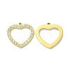Real 14K Gold Plated 304 Stainless Steel Pendants STAS-L269-009G-01-2