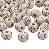 Unfinished Wood Beads LS-X-WOOD-S656-LF-1