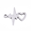 Non-Tarnish 201 Stainless Steel Pendants LS-STAS-S081-075-2