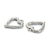 Non-Tarnish 304 Stainless Steel Hammered Pendants LS-STAS-P279-09P-2