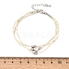 Polyester Multi-Strand Bracelets FB-CBA983F-02P-01-5