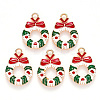 Alloy Enamel Pendants LS-ENAM-S121-009-2