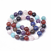 Natural Mixed Stone Beads Strands G-T064-52A-2