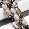 Natural Eye Agate Beads Strands G-NH0019-D03-02-4