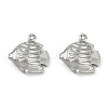 Ocean 304 Stainless Steel Pendants LS-STAS-P390-01D-P-1
