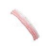 3Pcs Glass Seed Beaded Stretch Bracelets for Women BJEW-JB11437-6