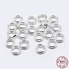 925 Sterling Silver Split Jump Rings STER-F036-01S-0.6x5mm-3