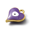 Alloy Enamel Charms ENAM-WH0058-021G-07-2