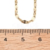 2MM 304 Stainless Steel Dapped Chain Necklaces for Women NJEW-B131-05G-5