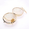 Women Purse Iron Hollow Clutch Bag AJEW-WH0181-01-2