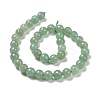 Natural Green Aventurine Beads Strands G-E571-08B-2