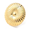 304 Stainless Steel Open Cuff Ring for Women LS-RJEW-Z088-02G-04-2