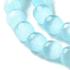 Natural Selenite Beads Strands G-B103-A01-08-3
