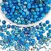 2 Bag Glass Round Beads Set JX547E-1