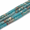 Chips Synthetic Aqua Terra Jasper Beads Strands G-S322-005A-1-1