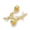 Rack Plating Brass Micro Pave Cubic Zirconia Charms KK-S398-03A-2