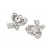Alloy Rhinestone Pendants RB-CBA7D90-02P-2
