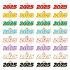 64Pcs 8 Colors Alloy Enamel Pendants ENAM-PJ0001-14-1