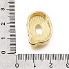 Brass Slide Charms KK-E802-33G-Q-3
