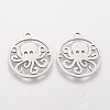 Non-Tarnish 201 Stainless Steel Pendants LS-STAS-Q201-T398-2
