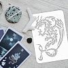 Plastic Reusable Drawing Painting Stencils Templates DIY-WH0202-347-3