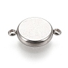 Tarnish Resistant 304 Stainless Steel Links Connectors Settings LS-X-STAS-K202-02D-P-2