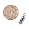 Dyed Natural Baroque Keshi Pearl Two Sides Polished Pendants PALLOY-JF04814-01-2
