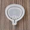 Fan Pendant DIY Silhouette Silicone Molds DIY-Z040-01B-3
