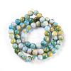 Jade Beads Strands G-D264-6mm-XH05-5