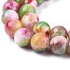 Jade Beads Strands G-D264-8mm-XH19-3