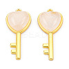 Natural Quartz Crystal Pendants G-N326-158-19-3