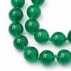 Natural Malaysia Jade Beaded Necklaces NJEW-S404-18-2