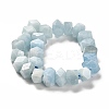 Natural Aquamarine Beads Strands G-N327-05-09-3