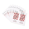 Rectangle Gift Stickers LS-DIY-B041-14C-1