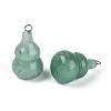 Natural Green Aventurine Pendants G-T144-73G-2