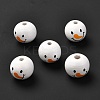 Printed Wood European Beads LS-WOOD-F011-01-1