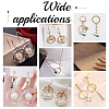 50Pcs Tibetan Style Alloy Linking Rings FIND-UN0002-01AS-5