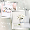 8 Rolls 8 Colors PET Self-Adhesive Paper Decorative Stickers DIY-CP0012-91-4