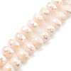 AB Color Plate Glass Beads Strands EGLA-P051-02A-B-4