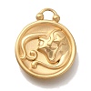 PVD Vacuum Plating 304 Stainless Steel Pendants STAS-S148-30G-06-1