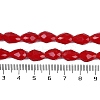 Opaque Solid Color Beads Strands EGLA-N013-P10mm-D07-4