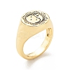 Brass Signet Ring for Women LS-RJEW-E058-01G-06-1