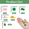 36Pcs 6 Styles Resin Display Decorations DJEW-CN0001-52-2