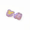 Electroplate Transparent Handmade Lampwork Beads LS-X-LAMP-Q032-04A-3