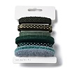 18 Yards 6 Styles Polyester Ribbon SRIB-C001-G01-2