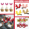 Christmas Theme Felt Fabrics Hair Accessories Findings FIND-WH20004-14C-5
