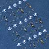 60Pcs Brass Earring Hooks DIY-FS0007-61-7