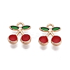 Alloy Enamel Pendants ENAM-T020-93-1